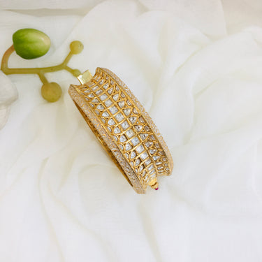 Kundan Kada Bangle Zayn Luxury Jewellery